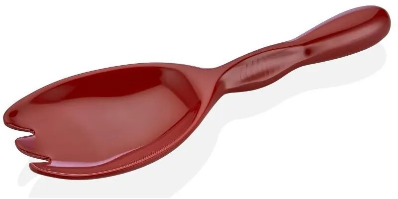 KULSAN MELAMÍNOVÁ SERVÍROVACIA LYŽICA 25 CM ČERVENÁ