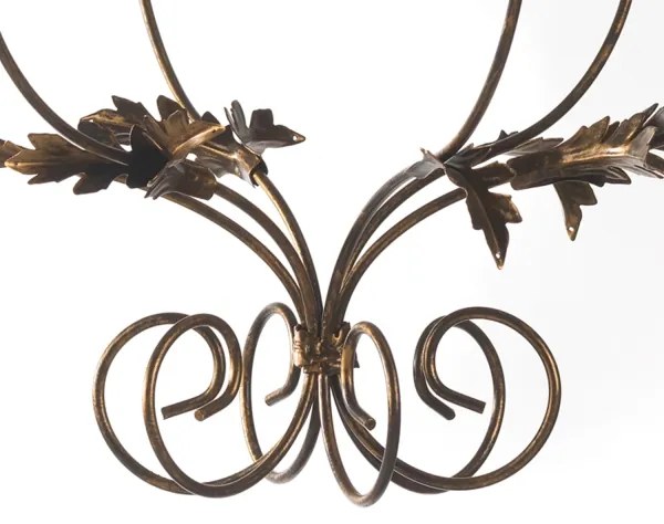 ONLI - Luster na reťazi CONTESSA 1xE27/22W/230V bronzová