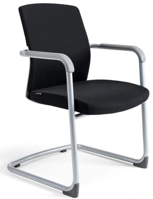 OFFICE PRO bestuhl Konferenčná rokovacia stolička JCON WHITE čierna