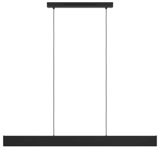 Eglo 31433 - LED RGBW Stmievateľný luster na lanku ANDREAS-Z LED/38W/230V čierna