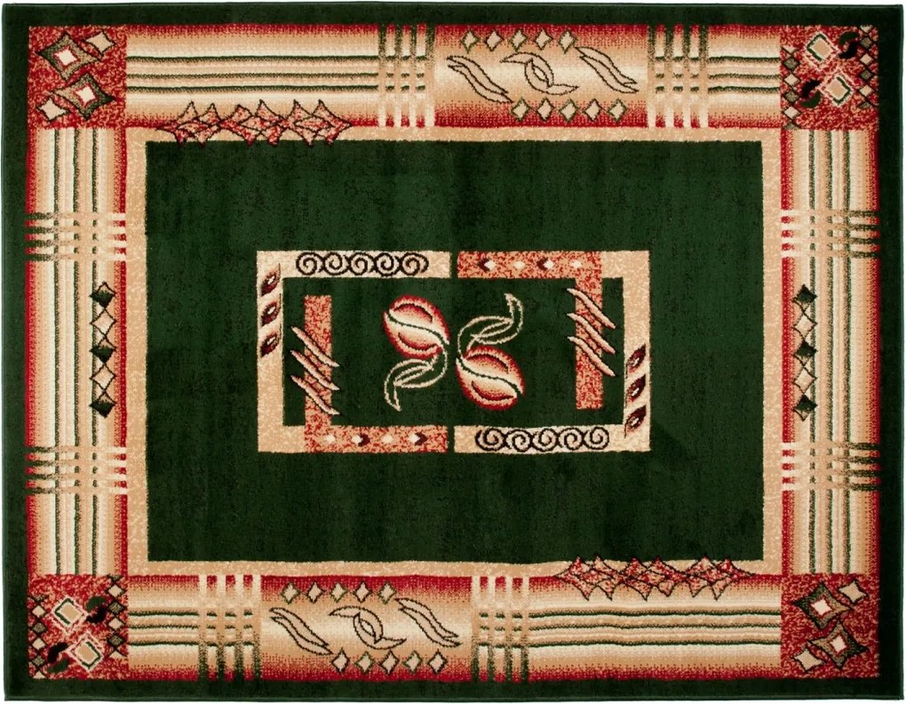 TA Koberec C766A ZELENÝ ATLAS PP Rozmer: 160x220 cm