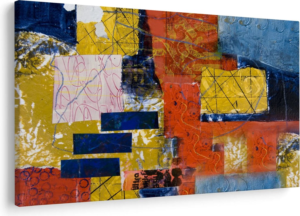 Obraz - Abstrakcia (90x60 cm)