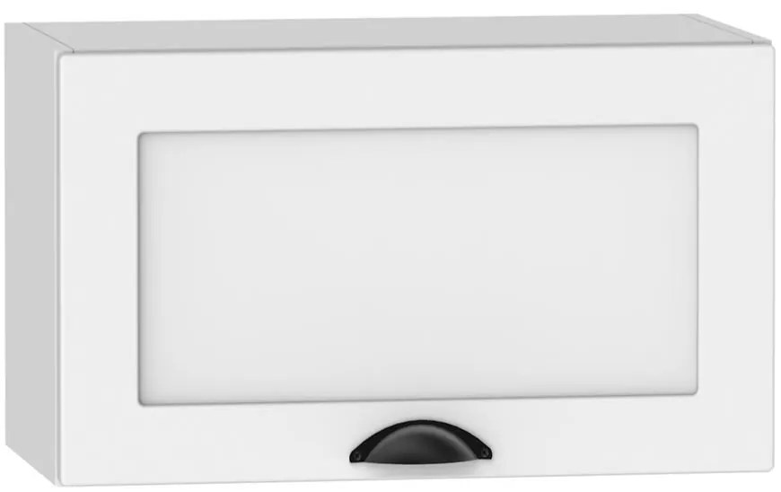 Kuchynská skrinka Adele W60okgr Biely hrášok/Biely