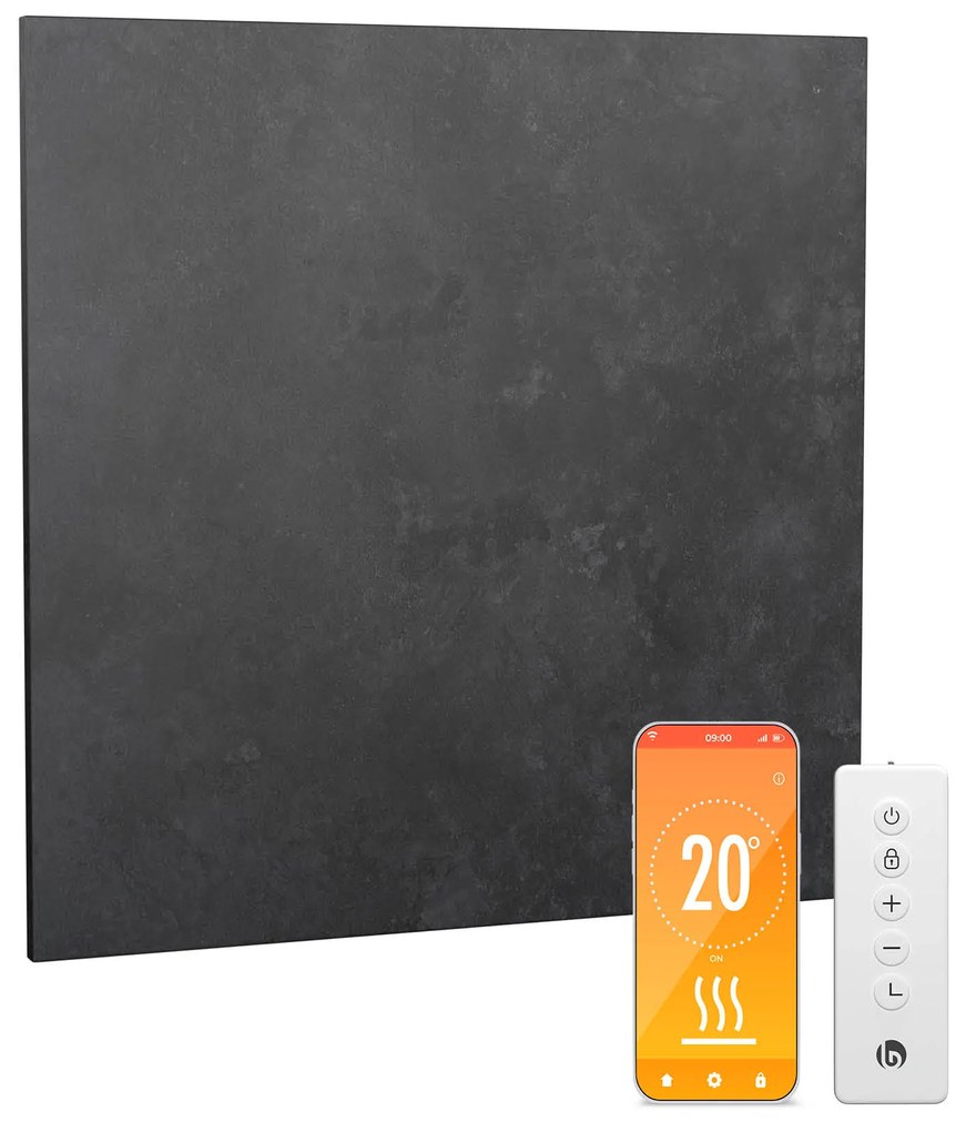 Heat Square, Infračervené vykurovanie, WiFi ovládanie, 350 W, IP44