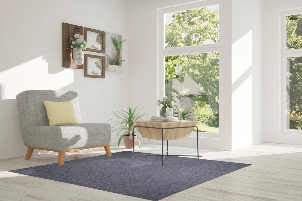 Kusový koberec Astra svetlo šedá štvorec, 100x100, šedá, chodba / predsieň, Vopi