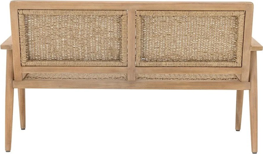 Záhradná pohovka z masívneho dreva v prírodnej farbe Sorrento – Bloomingville