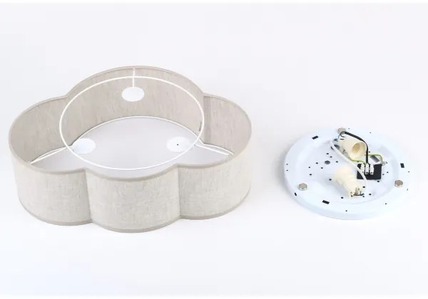 Brilagi - Detské stropné svietidlo NIMBUS MINI LINEN 2xE27/15W/230V 31x43 béžové