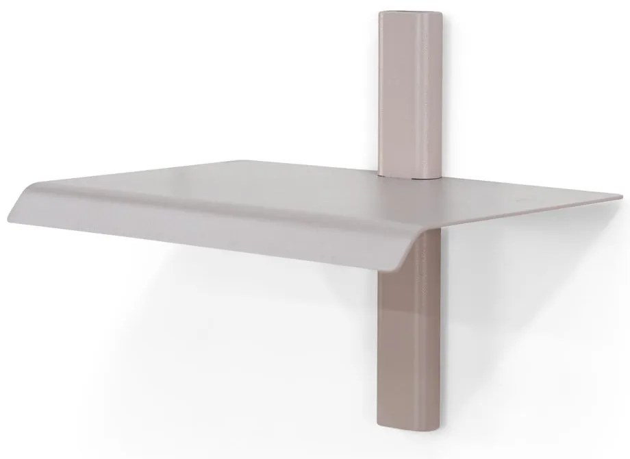 Taupe kovová polica 28 cm Hola – Spinder Design
