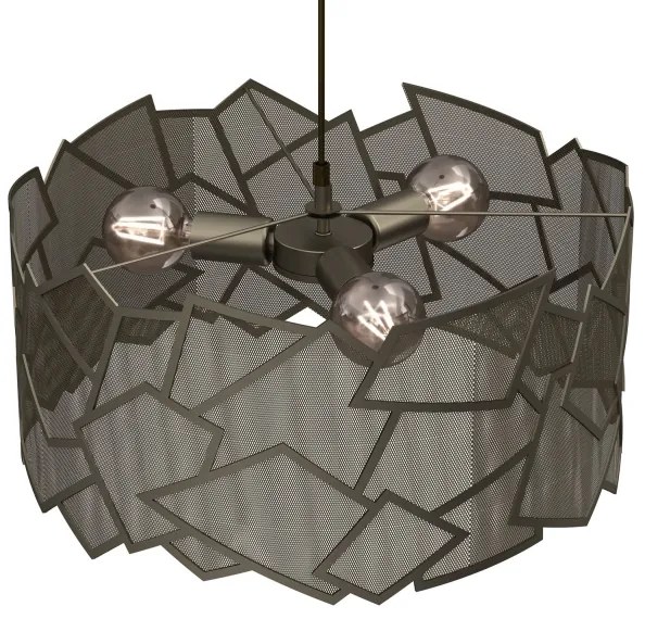 Luster na lanku CAMO 3xE27/15W/230V zlatá