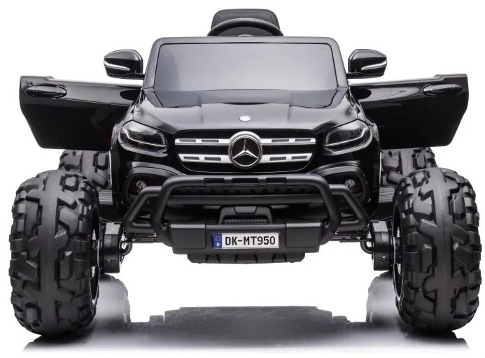 LEAN CARS ELEKTRICKÉ AUTÍČKO MERCEDES  DK-MT950 4x4  - ČIERNE  MOTOR 4x45W - BATÉRIA - 2x12V7Ah- 2022