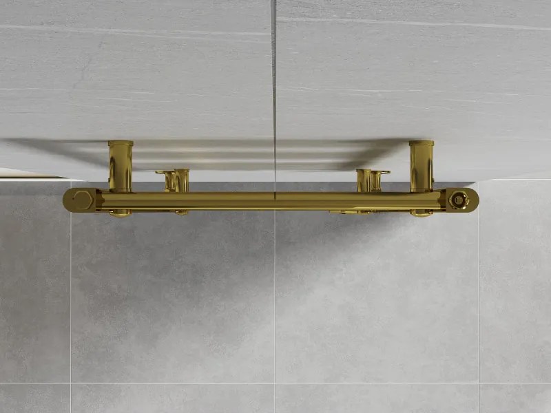 Mexen Mars, vykurovacie teleso 1200x500 mm, 417 W, zlatá lesklá, W110-1200-500-00-50