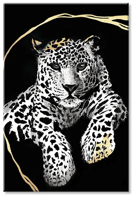 Obrazy na plátne - PREMIUM ART – Oddychujúci gepard | rôzne rozmery