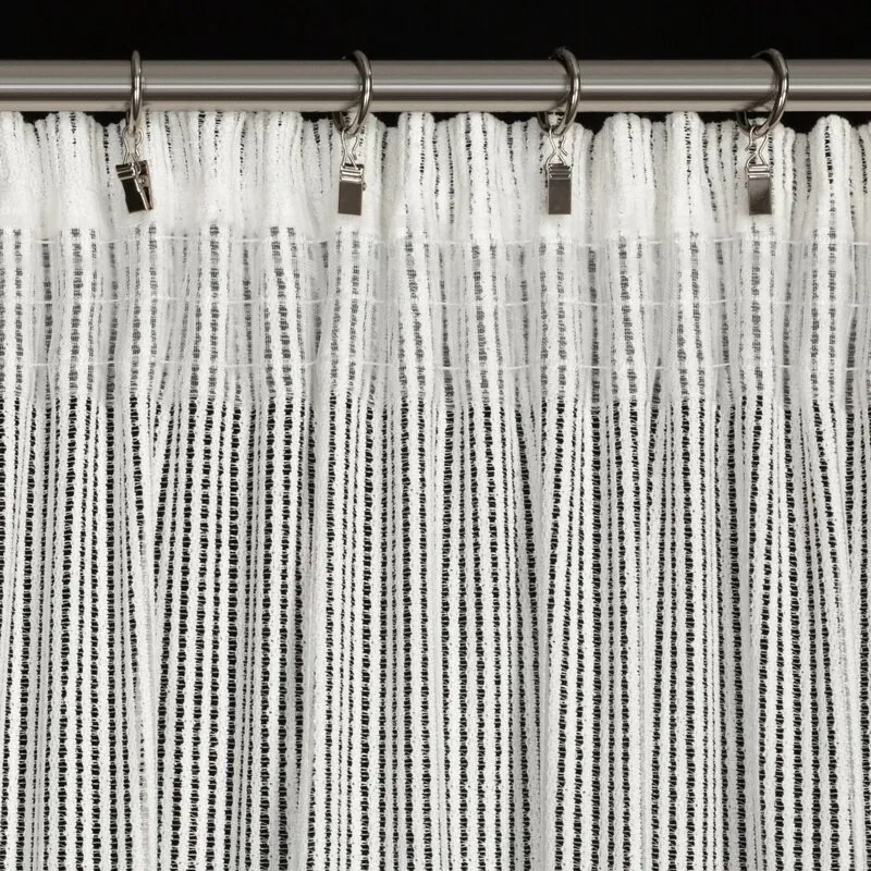 ZÁVES REGINA NA PÁSKE 135X270 CM NATURAL