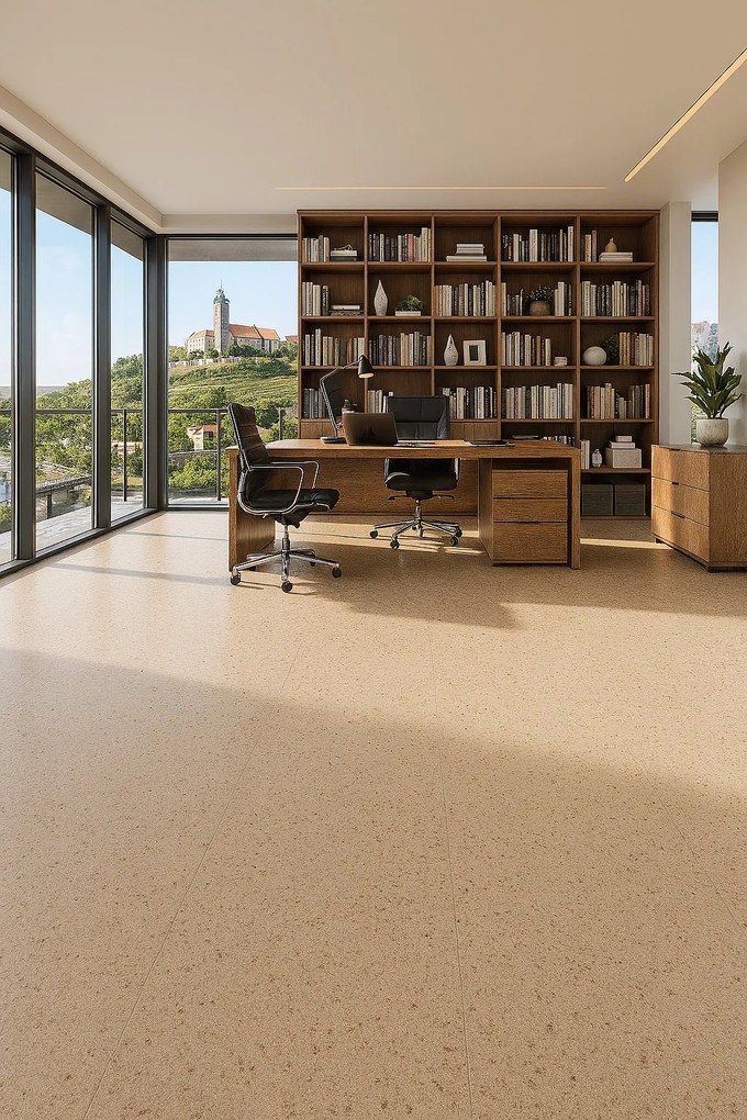 PVC podlaha - lino Master X 2983, na mieru, šíře 4m, béžová, pvc, chodba / predsieň, Beaulieu International Group