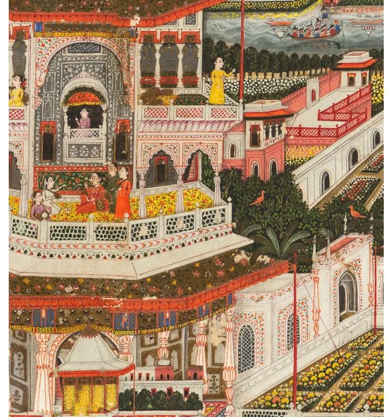 MINDTHEGAP Indian palace - tapeta