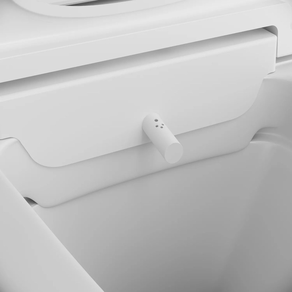Závesné WC AM.PM Inspire 2.0 CCCIB1700SCAG bezokrajové s elektronickým bidetovým sedadlom, biele
