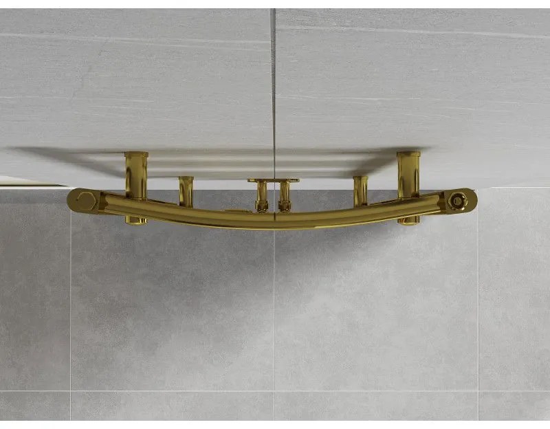 Mexen Ares, vykurovacie teleso 1500x500 mm, 497 W, zlatá lesklá, W102-1500-500-00-50