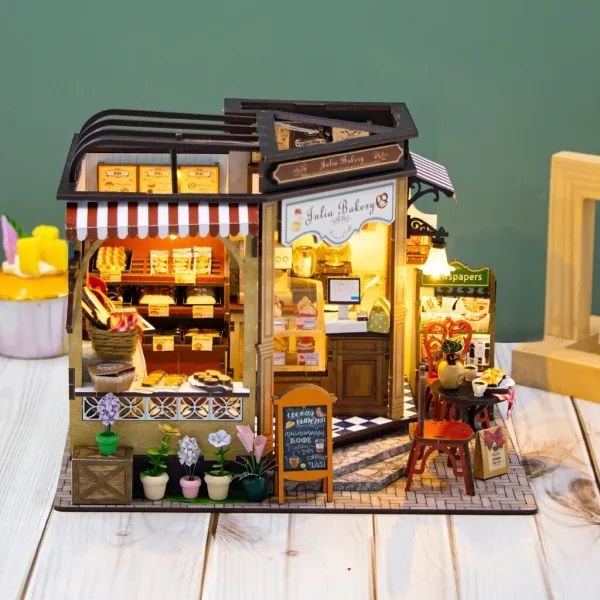 2Kids Toys - Miniatúra domčeka Juliino pekárstvo 2xAAA batérie