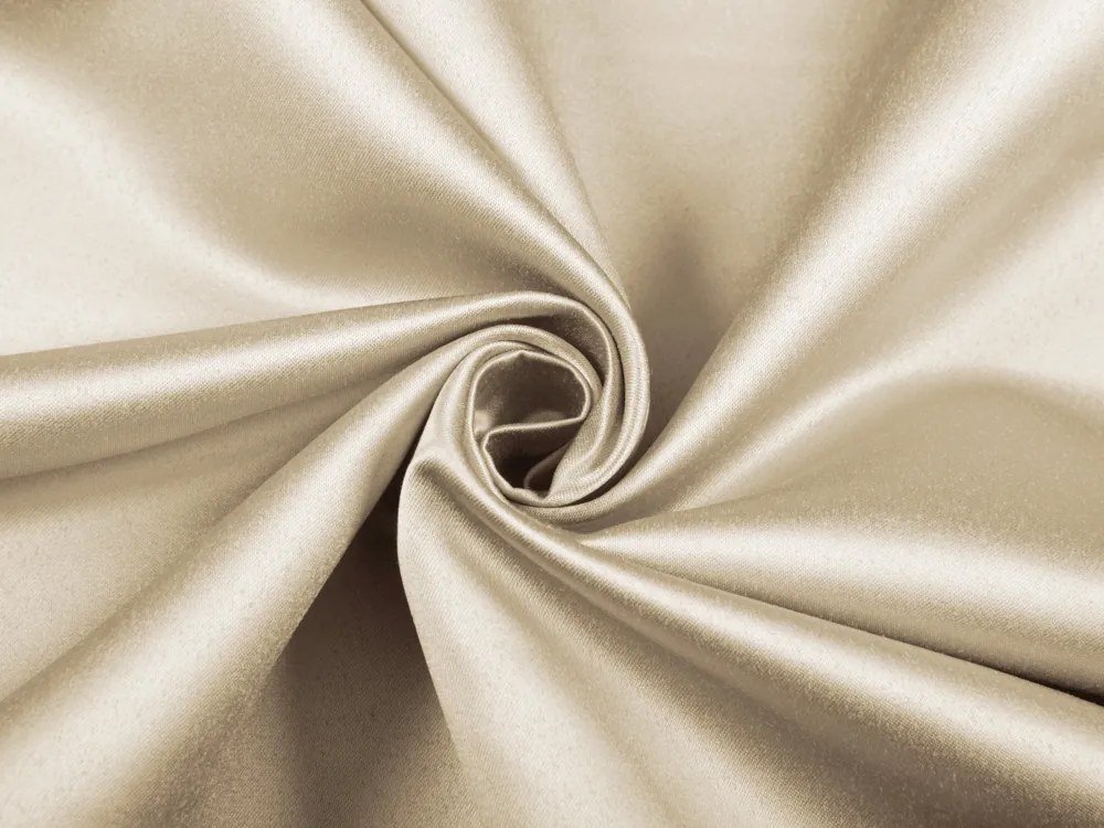 Biante Saténový obdĺžnikový obrus polyesterový Satén LUX-L054 Latte 140x220 cm