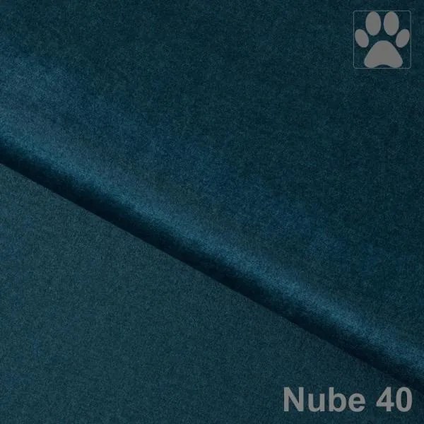 Relaxačné kreslo - leňoška NANA, modrá (Nube 40)