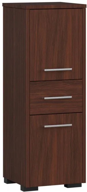 Kúpeľňová skrinka FIN 30 2D 1SZ 85 cm wenge