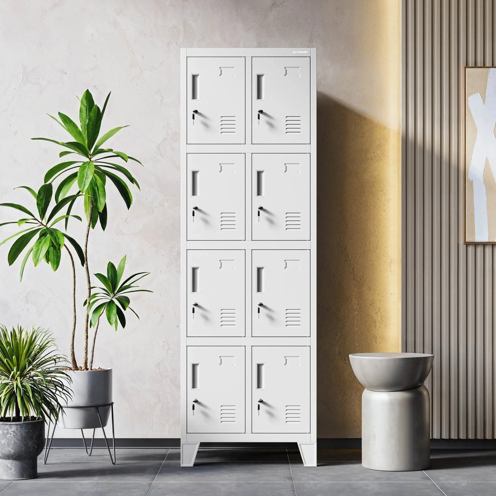 Dvojitá šatníková skriňa BHP ROBERT 2 Plus 559 x 1720 x 450 mm