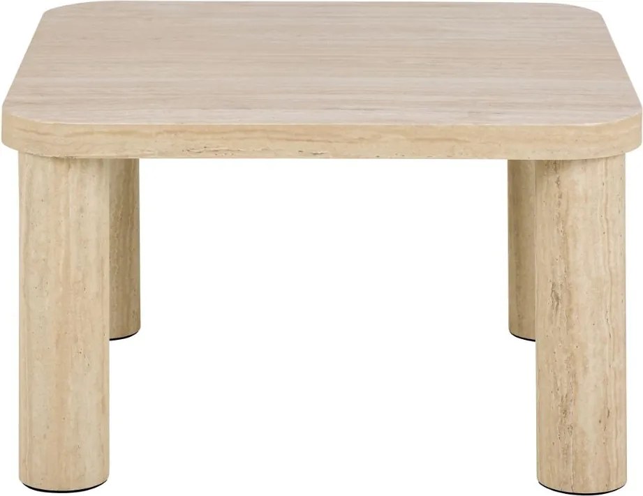 Konferenčný stolík Solano 60 cm béžový travertín