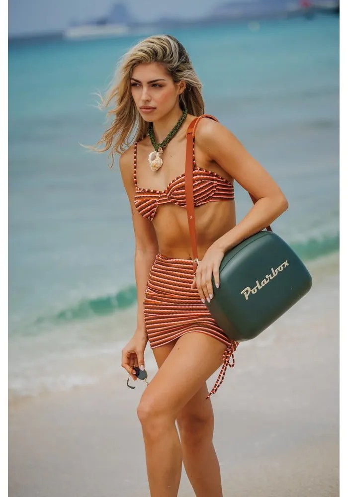 Tmavozelený chladiaci box 6 l Classic Black – Polarbox