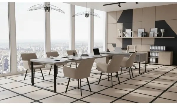 Jedálenská stolička AMELIA taupe