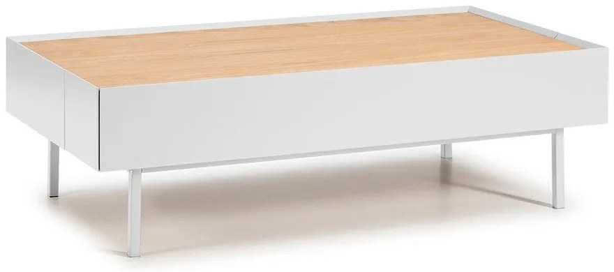 Biely konferenčný stolík Teulat Arista