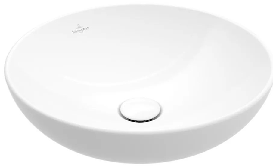 Villeroy & Boch 4A450001 - Umývadlo na dosku LOOP&FRIENDS priemer 38 cm keramika/biela