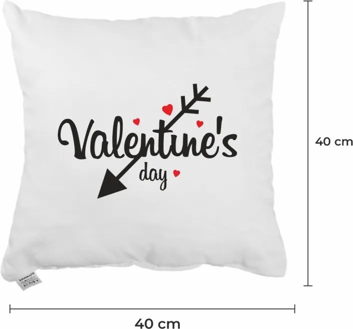 Dekoratívny vankúš Valentine’s Day 40x40 cm EMI