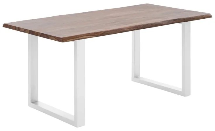 furniture-nabytek.cz - Jídelní stůl Bullwer palisandr bílý 170x90 cm
