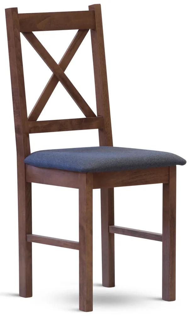 Stima stolička TERA s čalúneným sedákom Odtieň: Dub Vintage, Látka: LUIS grigio 17
