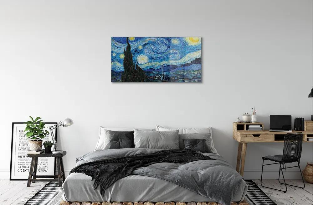 Obraz plexi Art hviezdnej noci 100x50 cm