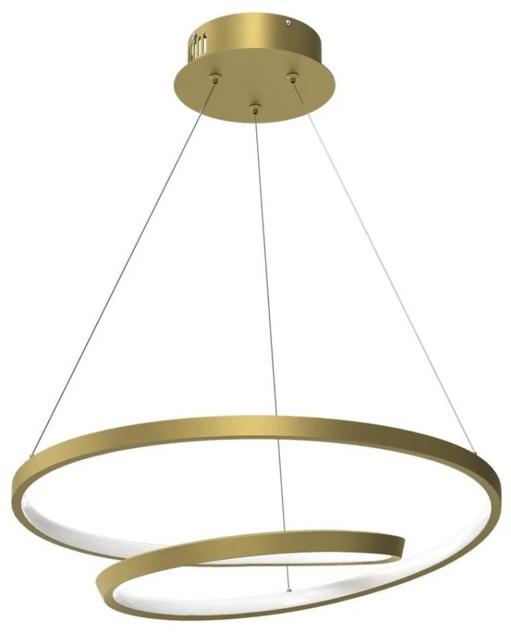 LED Luster na lanku LUCERO LED/48W/230V zlatá