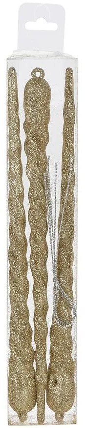 Cencúľ 23 cm (3 ks) gold CAA734100