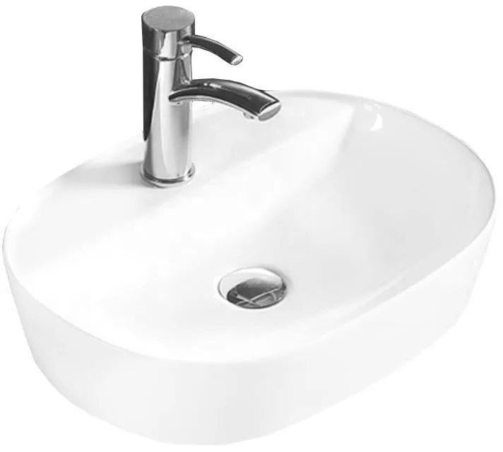 Mexen IRIS umývadlo, 50x38 cm, biela, 21995000