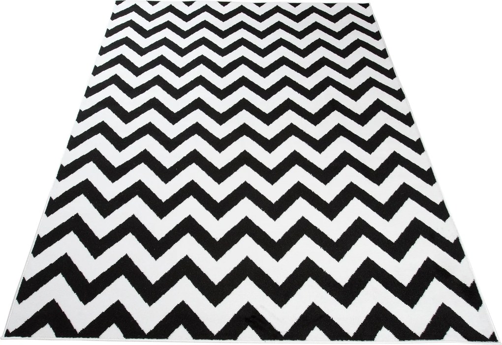 TA Koberec T238B BIELY LACNÝ PP CRM Rozmer: 80x150 cm