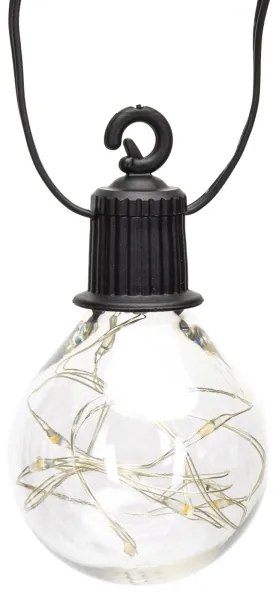 Aigostar - LED vonkajšia dekoratívna svetelná reťaz 160xLED/3,6W/230V 10m IP44 studená biela