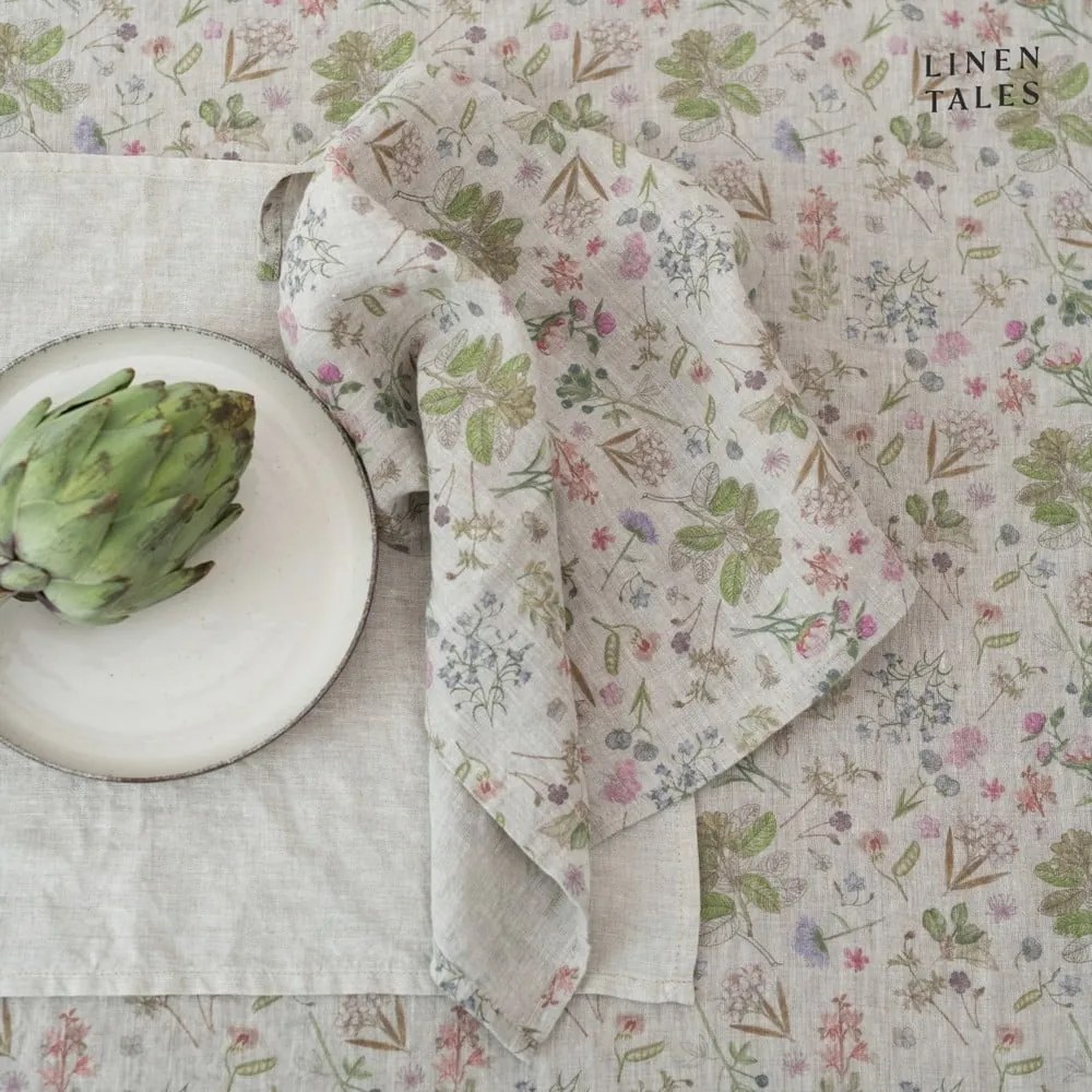 Ľanové obrúsky v súprave 2 ks Botany 2 – Linen Tales