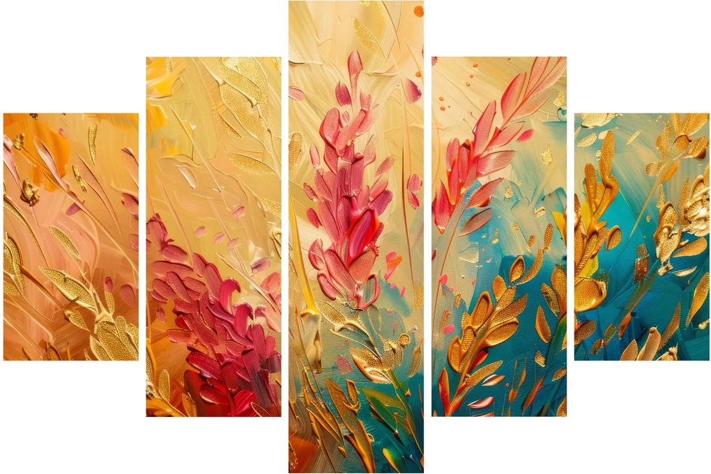 Obraz - Maľba poľa (150x105 cm)