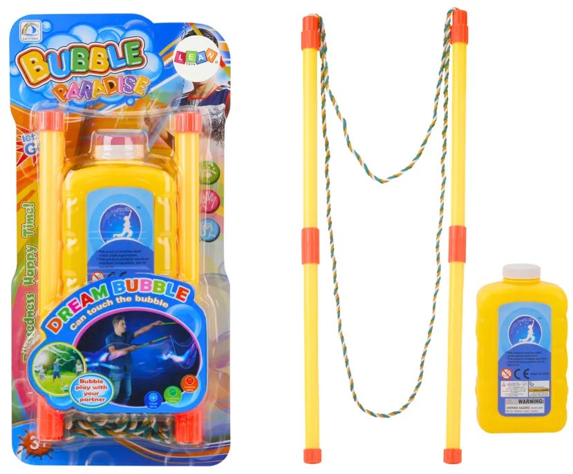 LEAN TOYS Súprava na výrobu obrovských bublín
