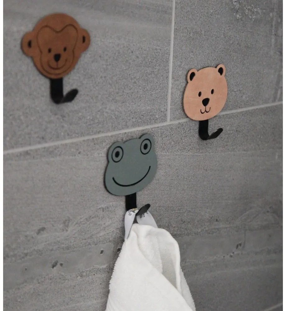 Sivý oceľový háčik bez vŕtania Cloud Nupo – LIND DNA