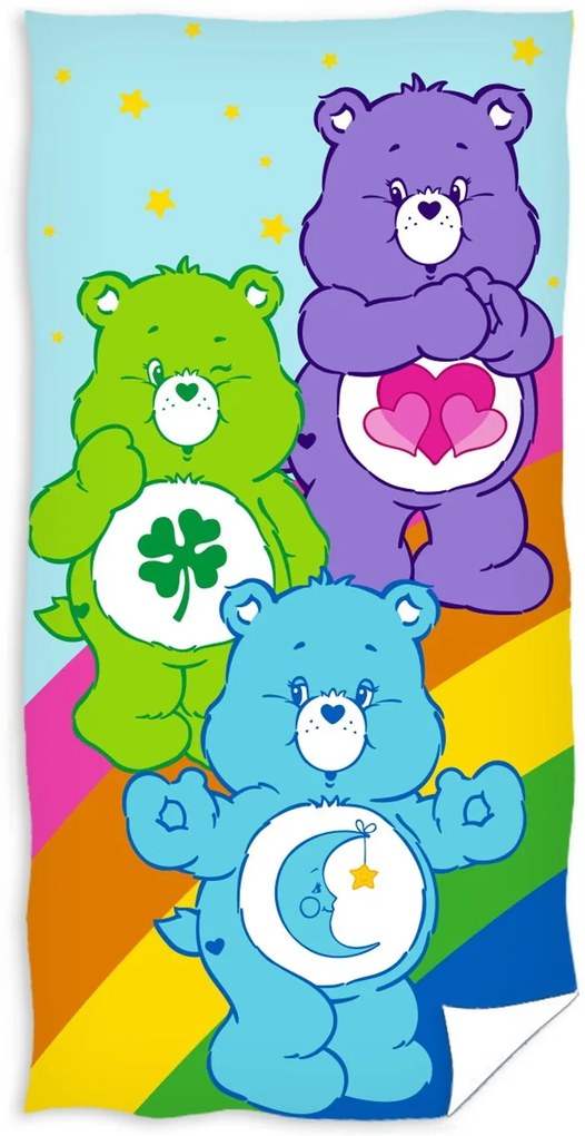 Bavlnený uterák s medvedíkmi Care Bears
