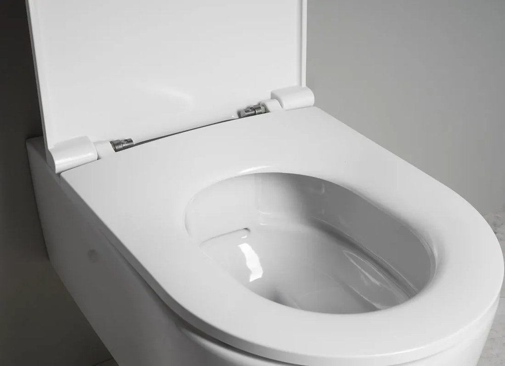 Isvea Isvea, SISTEMA A závesná WC misa, Rimless, 36x53,5cm, biela, 10SL02001