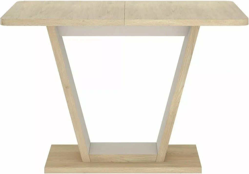 Jedálenský rozkladací stôl Nigel 120/160 cm dub Cremona Torro/kašmírový
