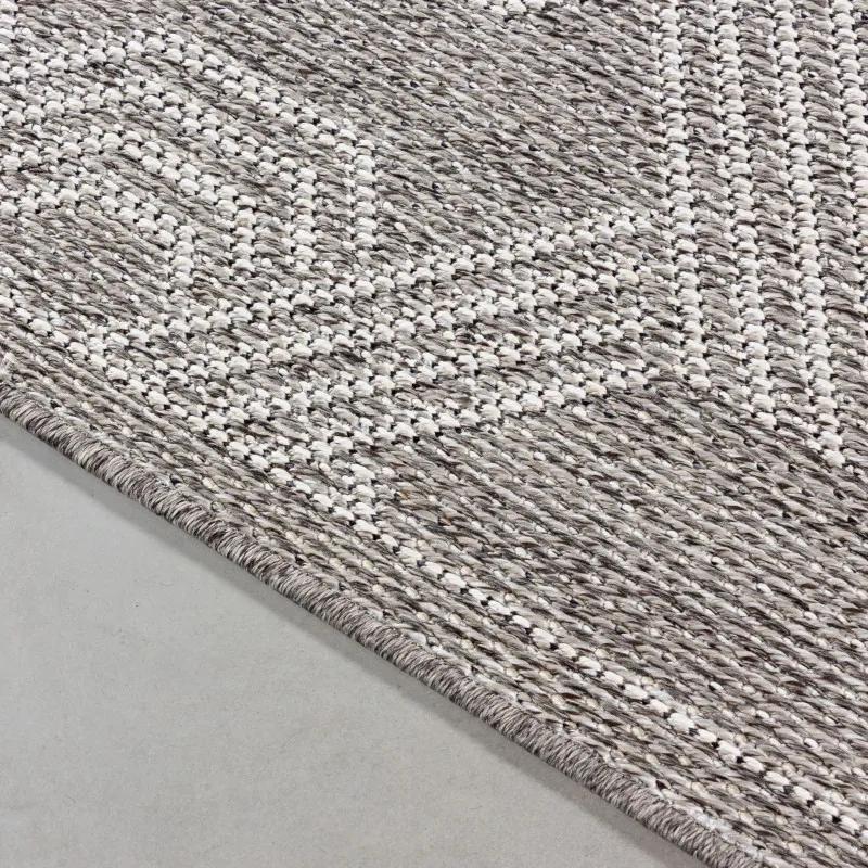 Ayyildiz koberce Kusový koberec Aruba 4904 grey – na von aj na doma - 140x200 cm