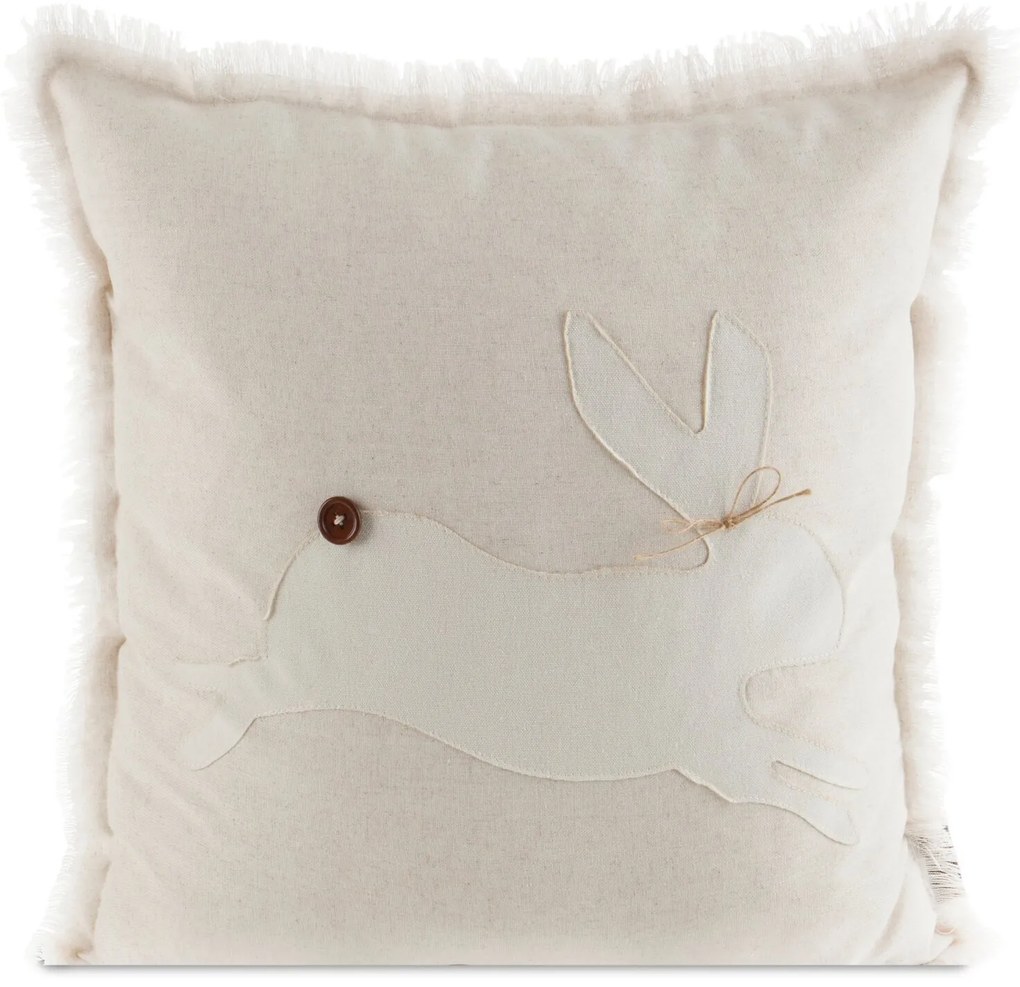 VEĽKONOČNÁ DEKORAČNÁ OBLIEČKA NA VANKÚŠ EASTER56 45X45 CM BÉŽOVÁ