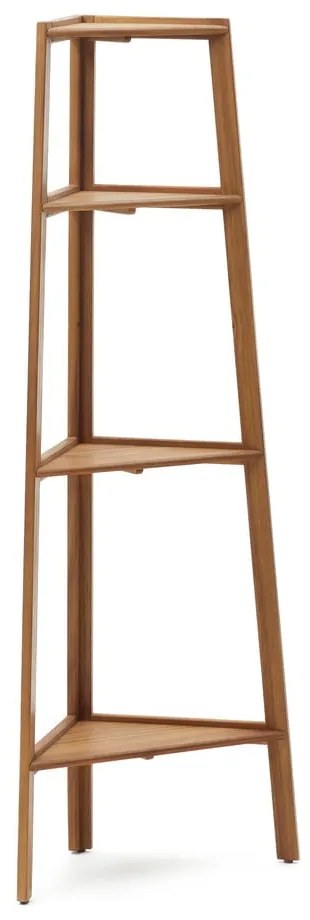 Vonkajší regál z masívu akácie v prírodnej farbe 42x150 cm Victora - Kave Home